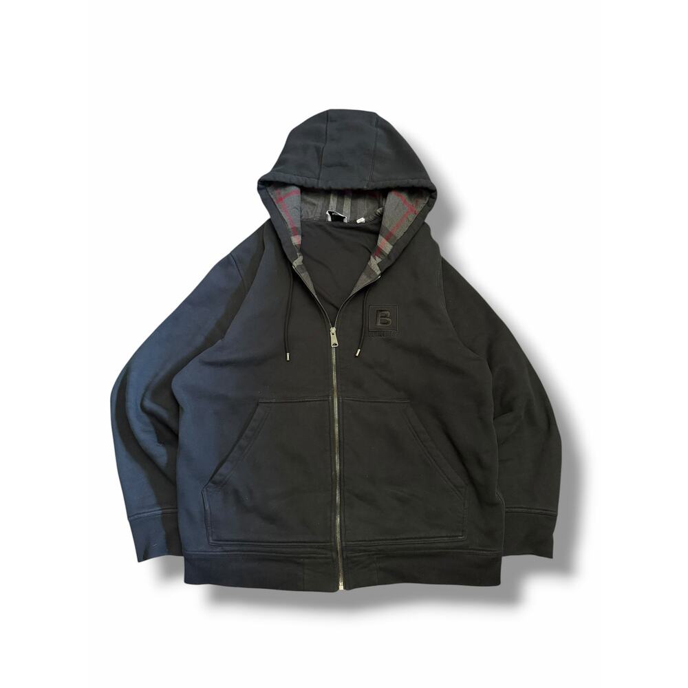 Burberry Clarendon Zip-Up Black | Size XL